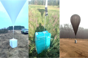 Цифра дня. Сколько метеозондов с сигаретами из Беларуси перехватили в Литве за минувшую ночь